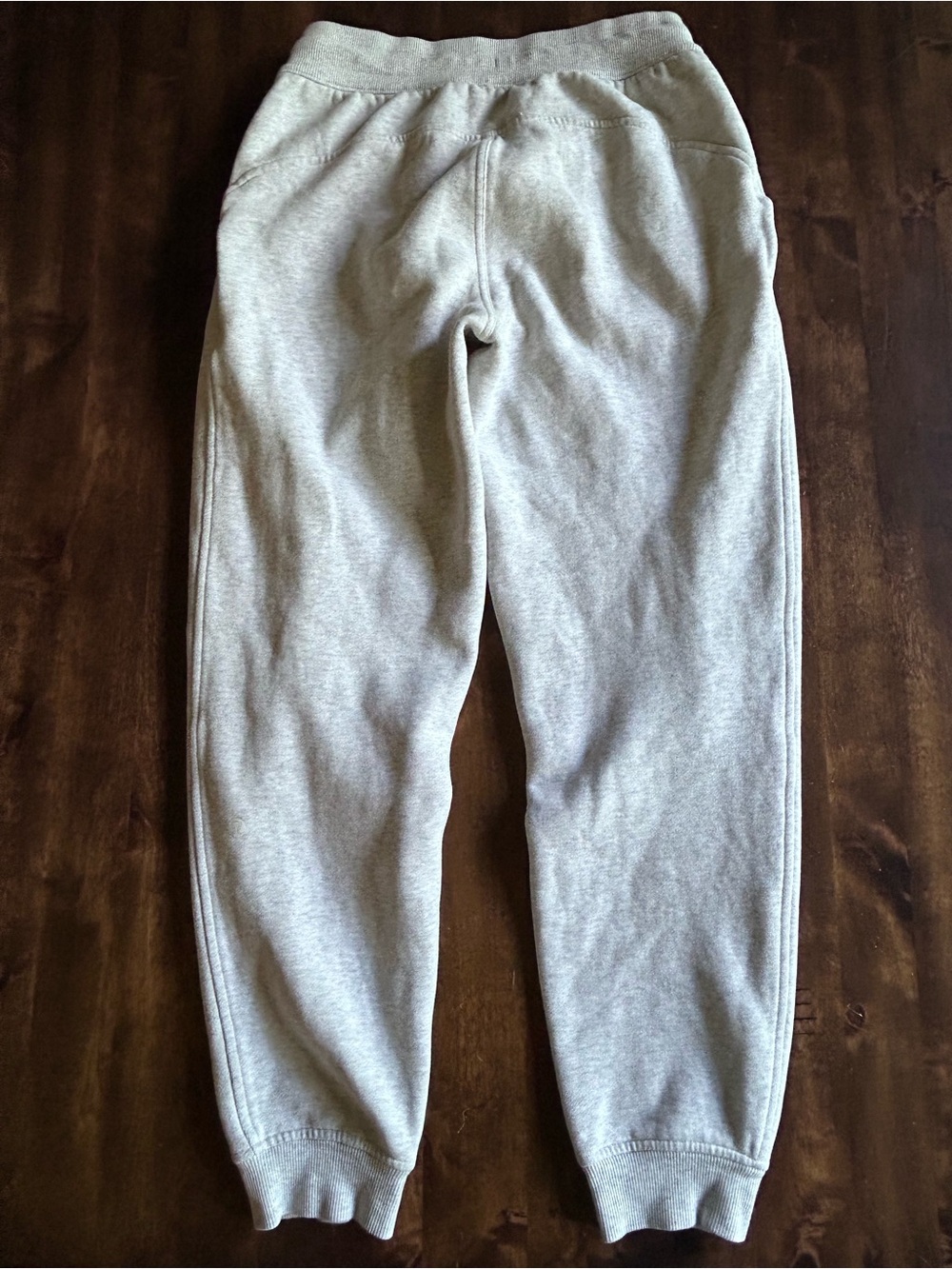 Lululemon Scuba High-Rise Jogger *Fleece 28" Heathered Light Gray Size 4 - Picture 5 of 9
